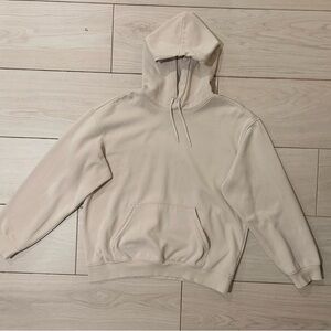 H&M Beige Hoodie Sweater